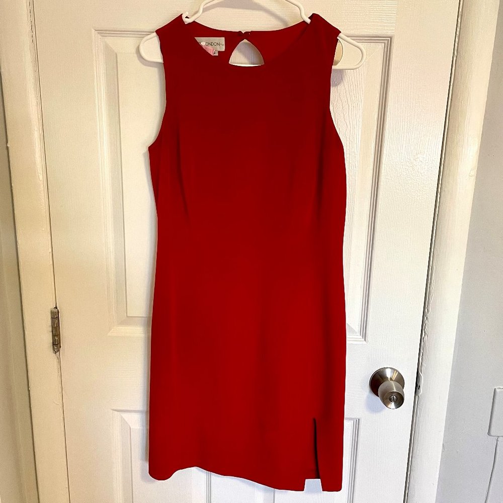 Maggy London Red Dress Size 6